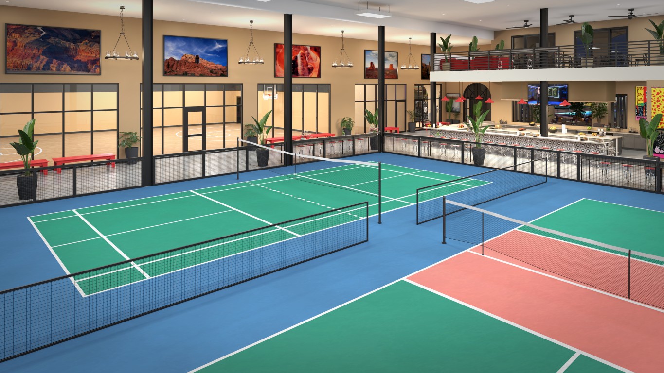 Gabriella Pointe athletic center rendering