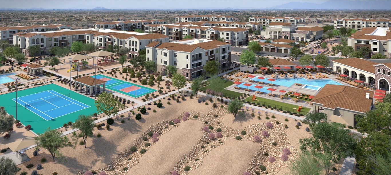 Gabriella Pointe overall project rendering