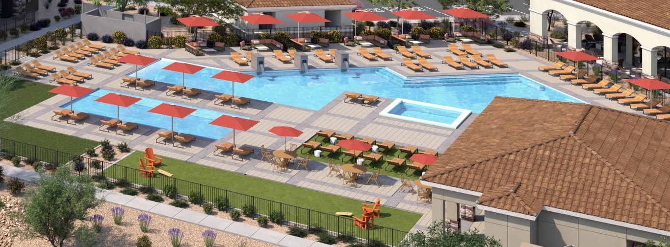 Gabriella Pointe swimming pool rendering