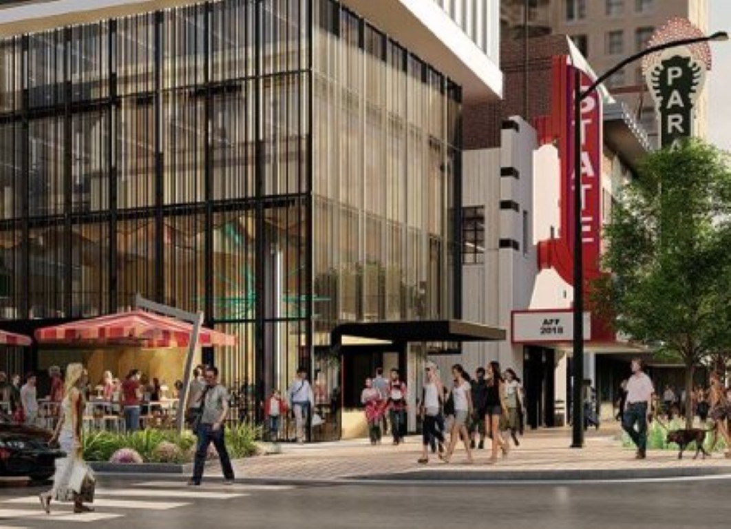 Hyatt Centric Congress Avenue Austin terrace and amenity space