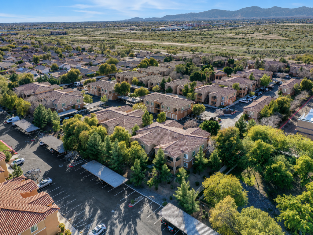 La Borgata residential community aerial photo