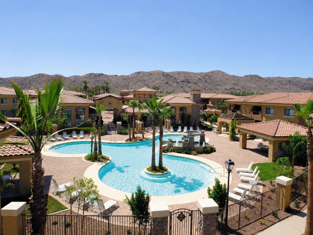 La Borgata pool and residential community photo