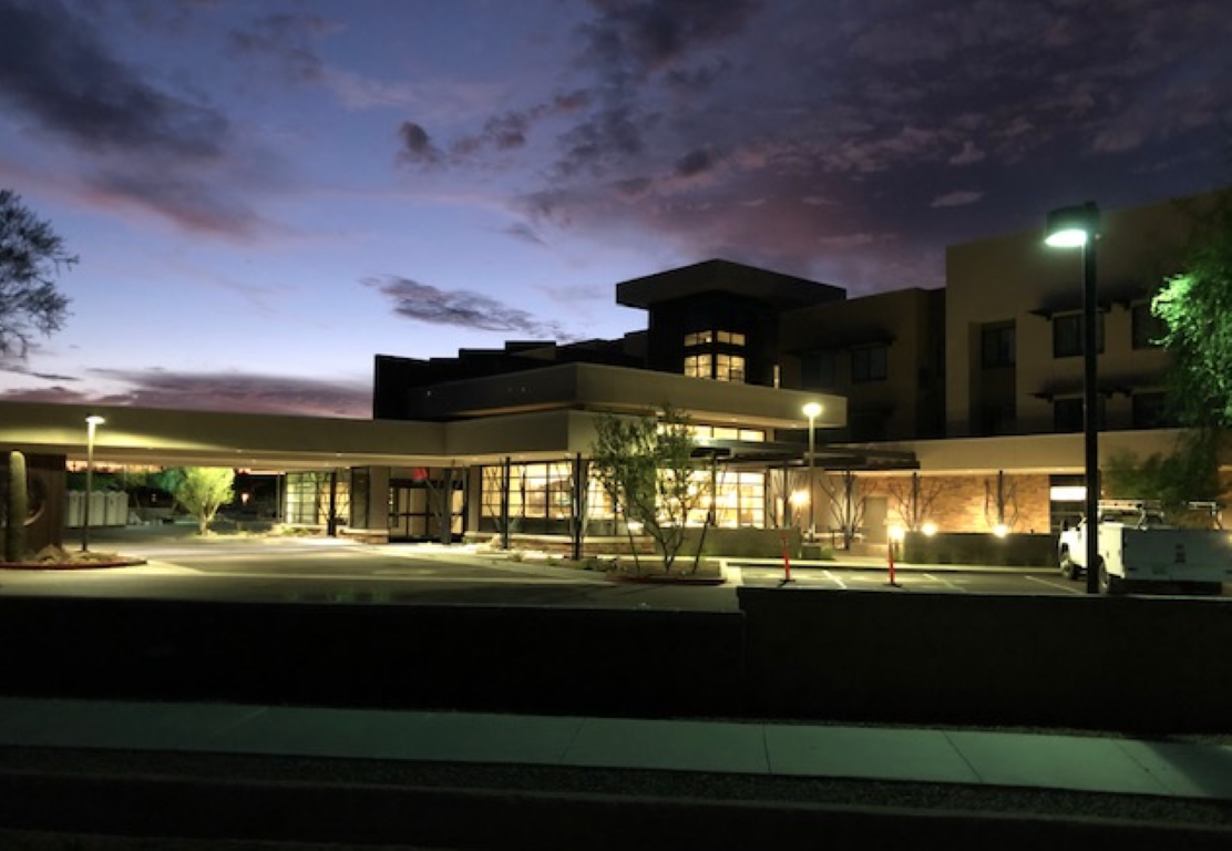 Marriott Residence Inn evening exterior photo