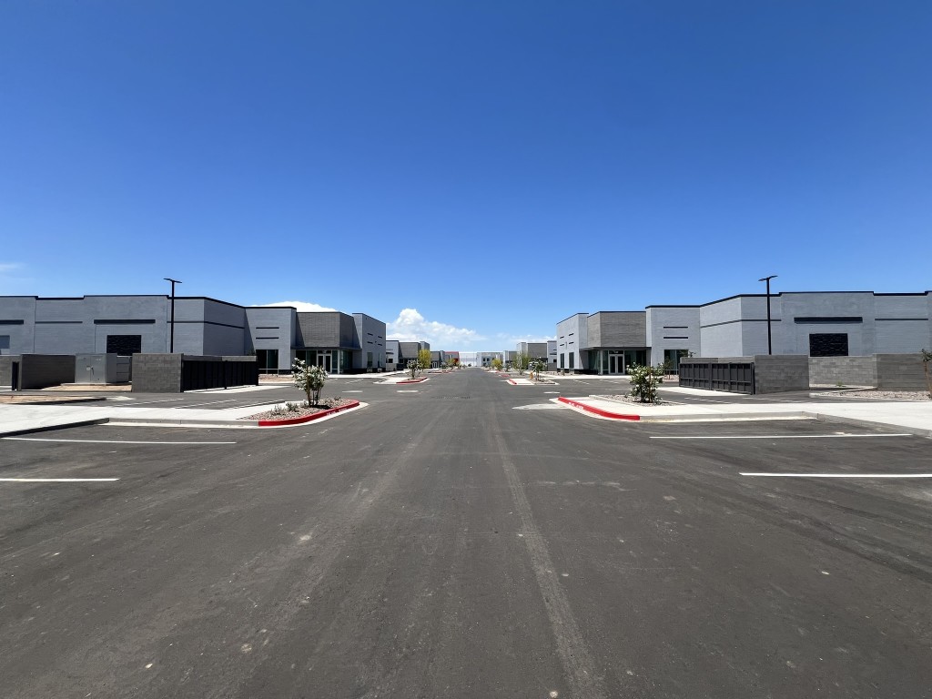 Pecos 17 industrial park site view