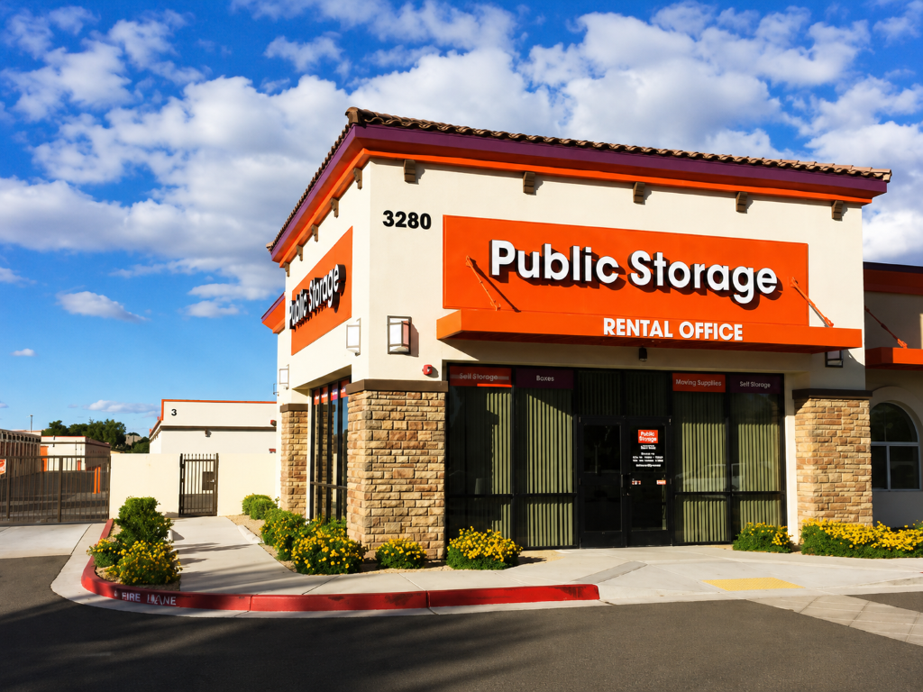 Public Storage rental office exterior photo