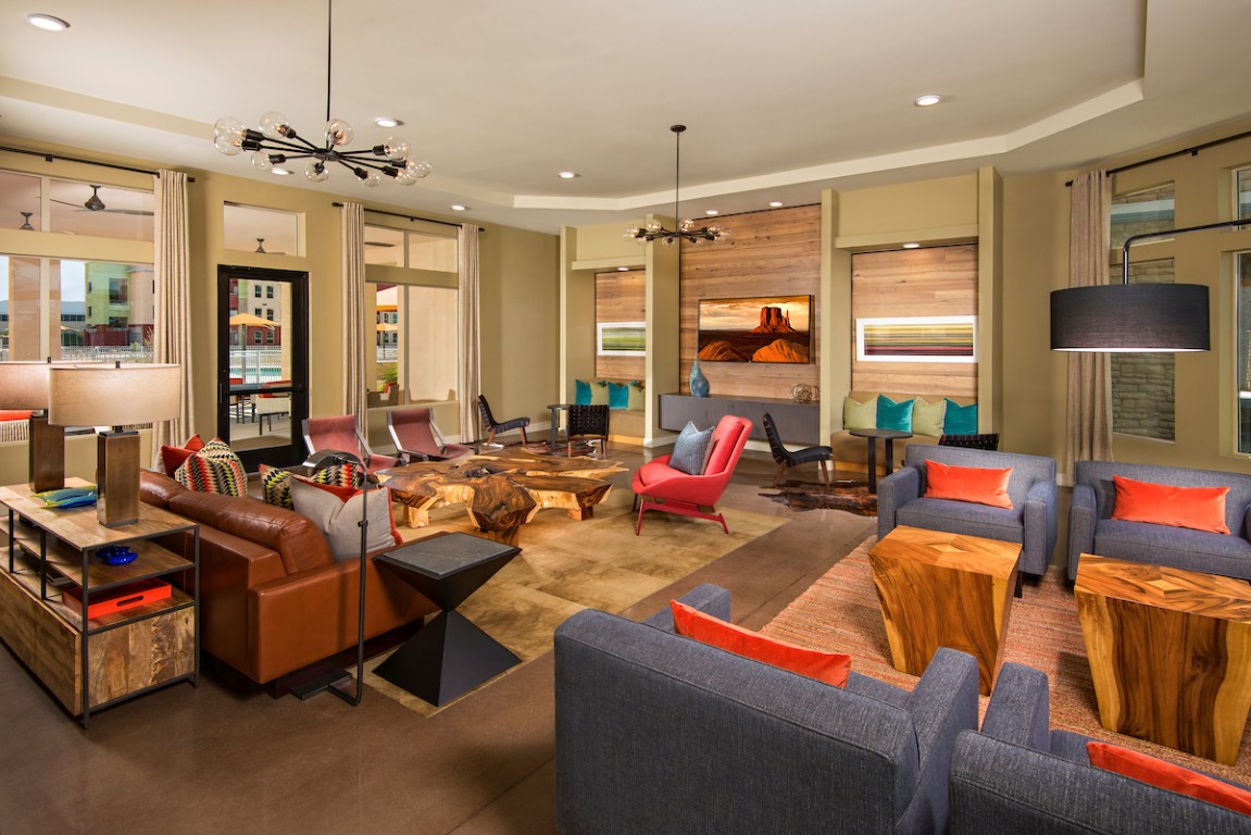 Southern Avenue Villas clubhouse interior